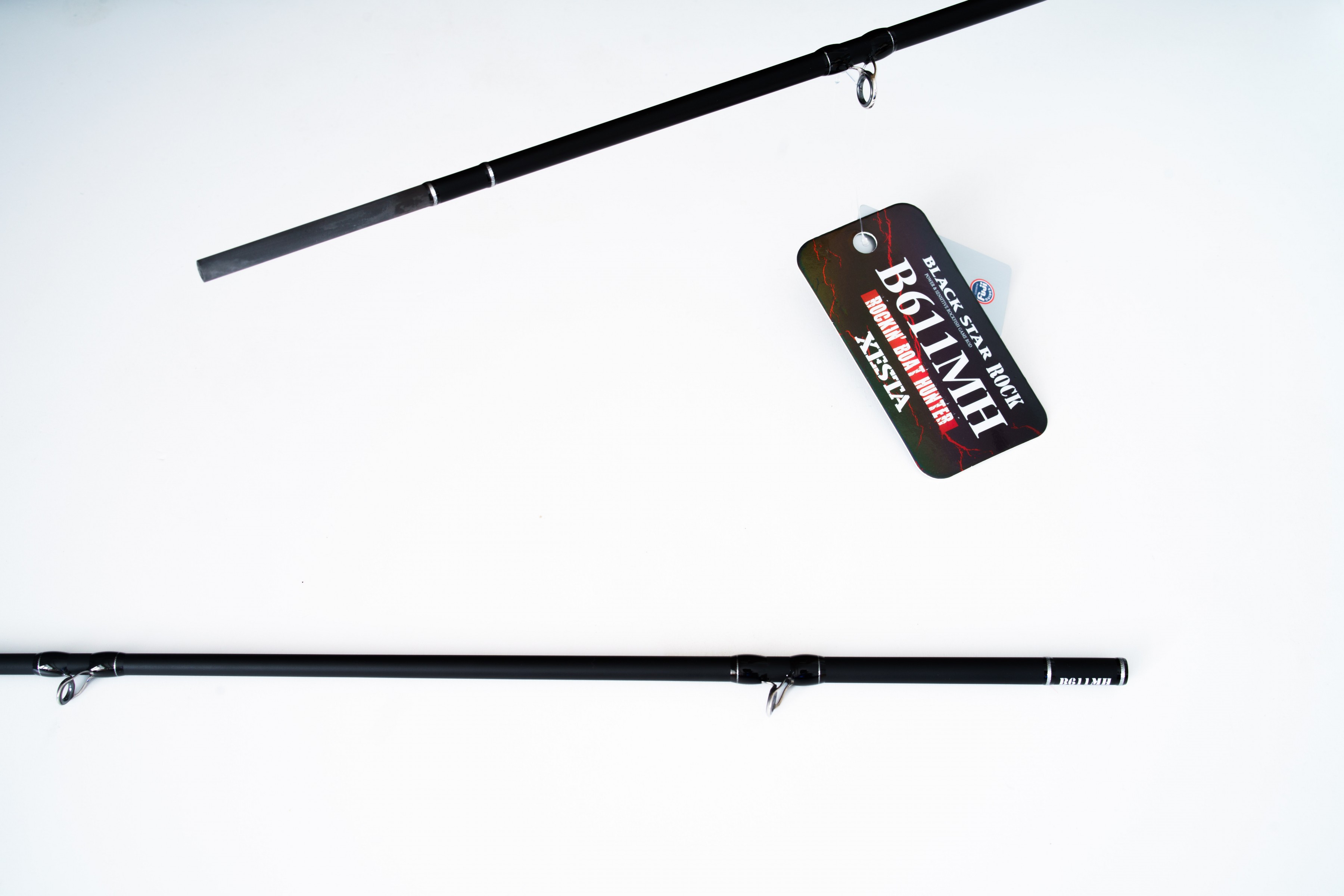 Кастинговое Удилище Xesta Black Star Hard B611MH 214 см 10 - 35 гр  Rockin Boat Hunter  XBSR-B611MH — крупный план
	                                    4