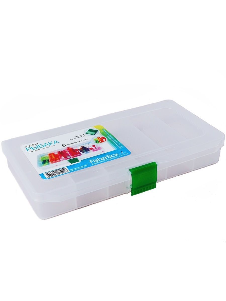 Коробка Fisherbox 216sh  Slim 22х12х2,5 см    22.12.02 — характеристики,
	                                    особенности конструкции