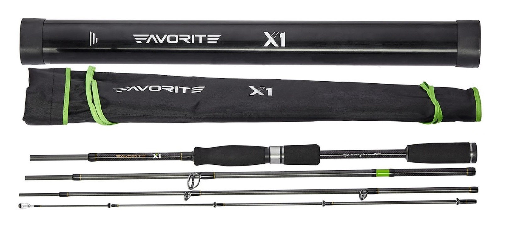 Спиннинг Favorite X1 Travel 804H 245 см 20 - 50 гр    1693.04.88 — крупный план
	                                    4