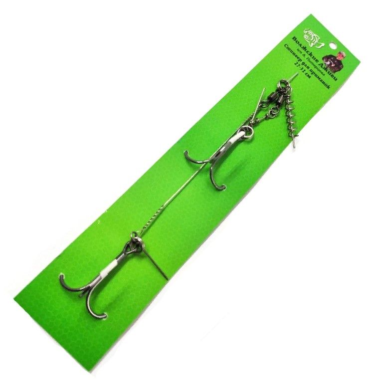 Стингер Волжские Джиги от Питерцова 30 кг 1 шт  Для приманок 19-23 см Owner №1/0 — крупный план
	                                    1