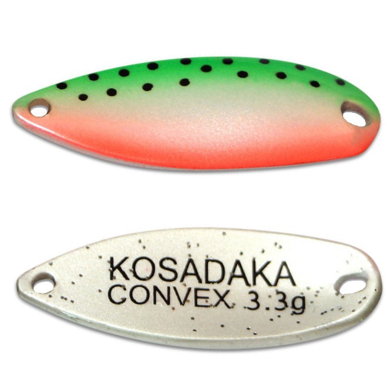 Колеблющаяся Блесна Kosadaka Trout Police Convex 3.3 3,3 гр 32 мм Af31   Tl-Cnv-Af31 — характеристики,
	                                    особенности конструкции
