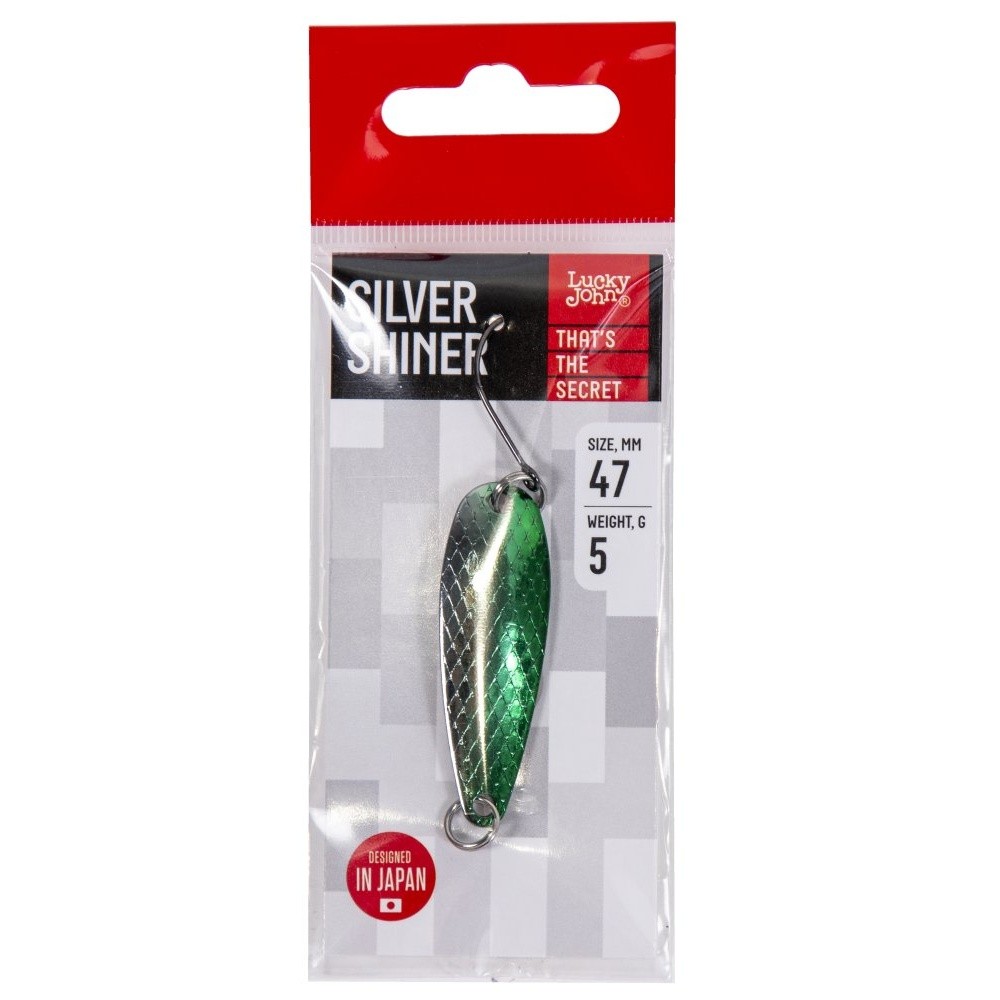 Колеблющаяся Блесна Lucky John Silver Shiner 5 гр 47 мм 004   LJSSH005-004 — крупный план
	                                    3