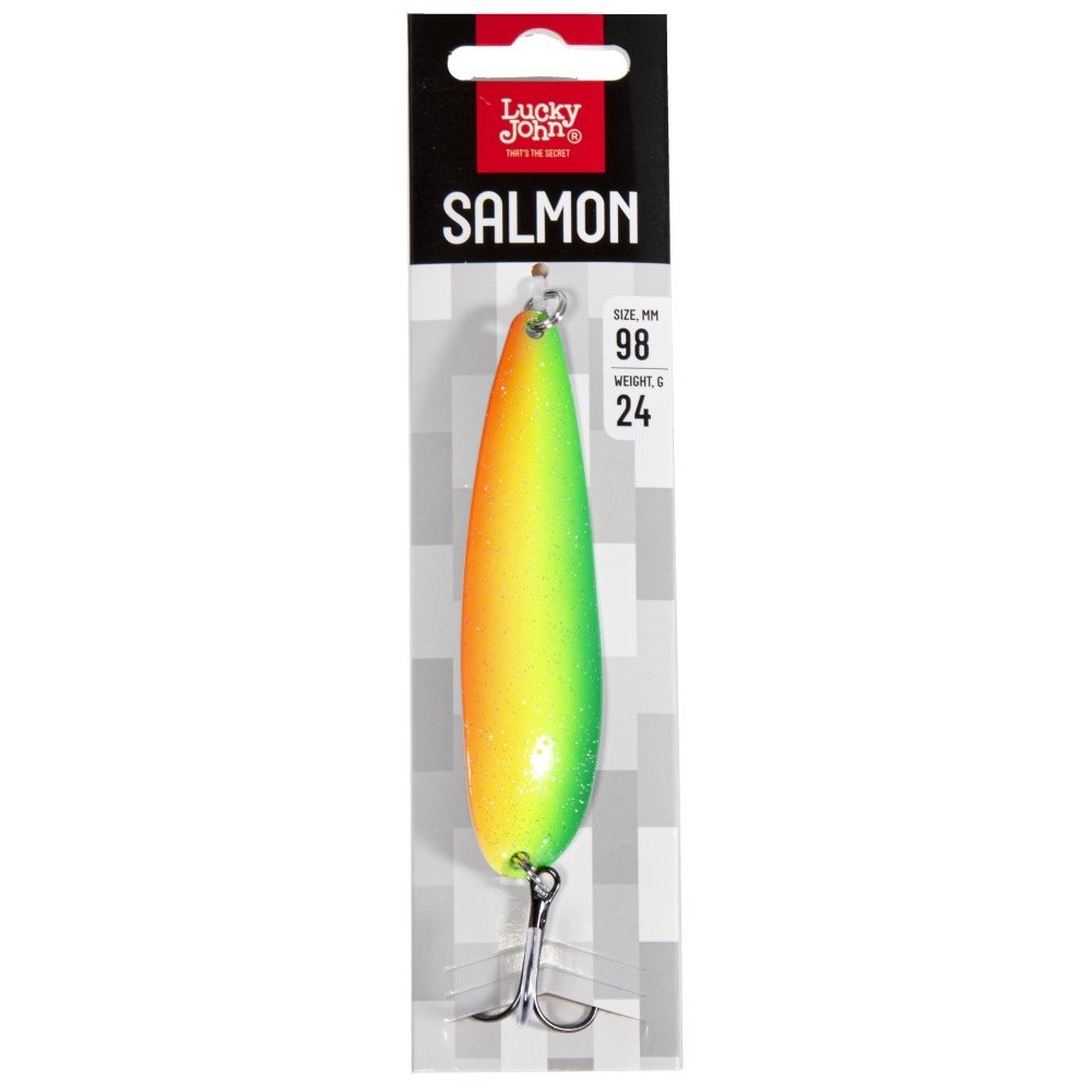 Колеблющаяся Блесна Lucky John Salmon 24 гр 98 мм 008   LJSAL024-008 — крупный план
	                                    3