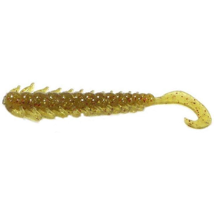 Силиконовая приманка Bait Breath Bugsy Perfect 2.5 63 мм 12 шт S803 Pumpkin/Gold Red — характеристики,  особенности конструкции