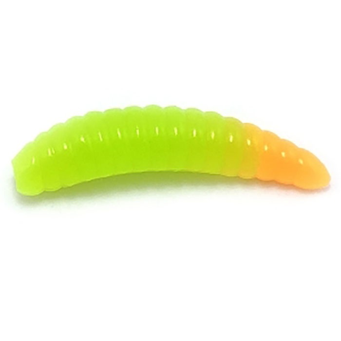 Силиконовая приманка Boroda Baits Salo 45 Floating 45 мм 8 шт Шартрез/Оранжевый   SAL45-233 — характеристики,  особенности конструкции