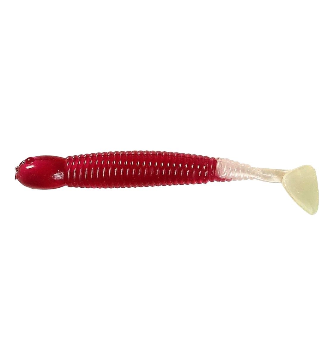 Силиконовая приманка B Fish&Tackle PaddleTail 3.25 82 мм 12 шт Purple White Tail   BFTCPT-401 — характеристики,
	                                    особенности конструкции