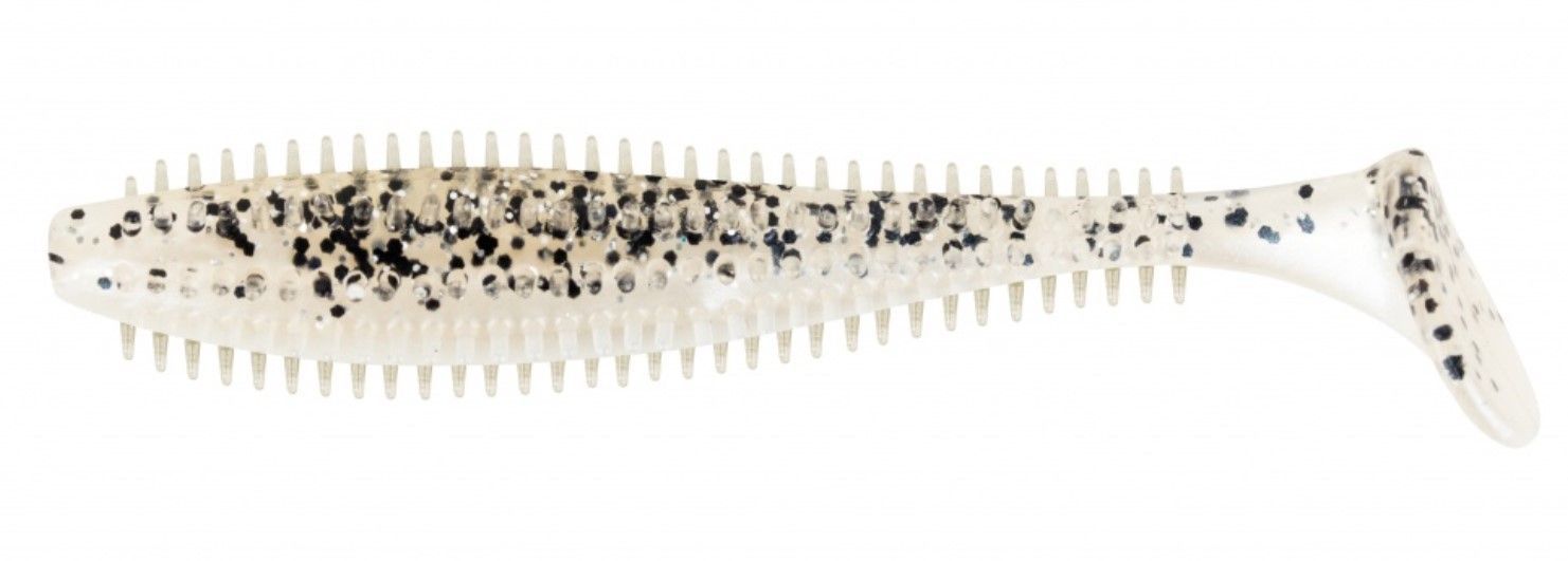 Силиконовая приманка Fox Rage Spikey Shad Bulk 4.75 120 мм 1 шт Salt N Pepper   NSL527 — характеристики,
	                                    особенности конструкции
