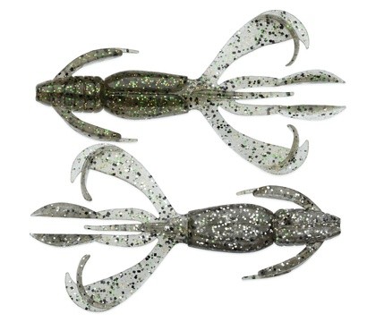 Силиконовая приманка Keitech Crazy Flapper 2.8 71 мм 8 шт 460 Silver Flash Craw — характеристики,
	                                    особенности конструкции