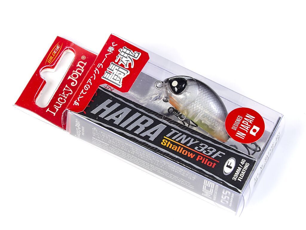 Воблер Lucky John Haira Tiny 33F Shallow Pilot 403 4 гр Pro Series  HAT33F-403 — крупный план
	                                    2