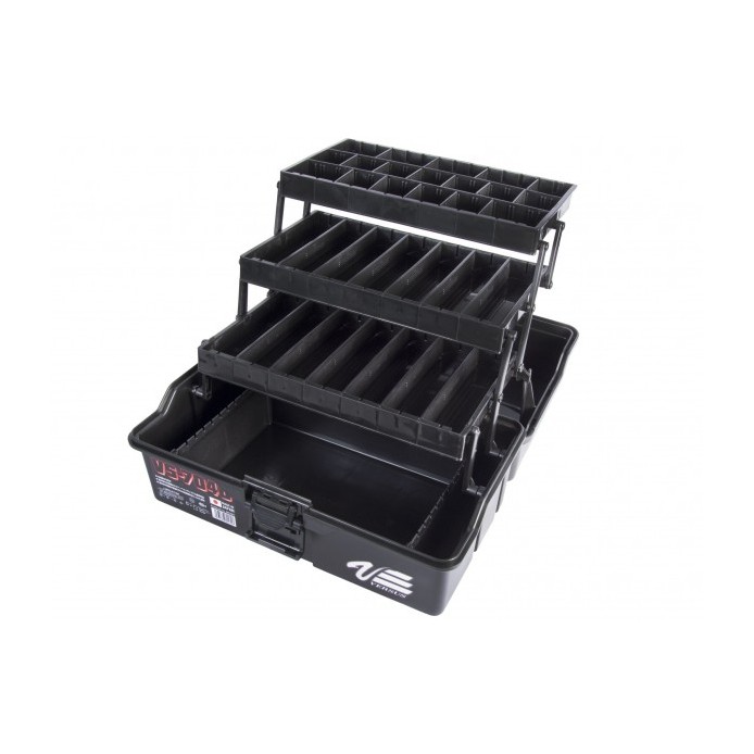 Ящик Meiho Versus  39х22х22 см Black   VS-7040-B — крупный план
	                                    1