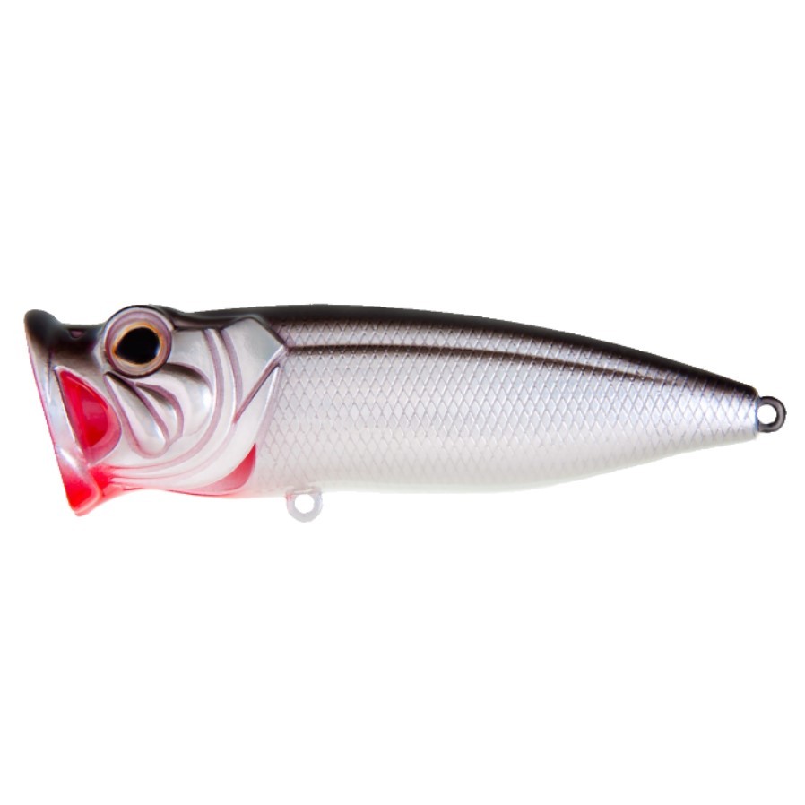 Воблер Strike Pro Pike Pop 70 A010-EP Black Back Silver 10,5 гр   SH-002C#A010-EP — характеристики,
	                                    особенности конструкции