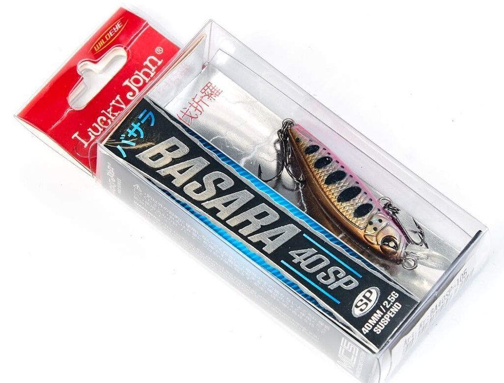 Воблер Lucky John Basara 40SP 105 2,5 гр Pro Series  BA40SP-105 — крупный план
	                                    1