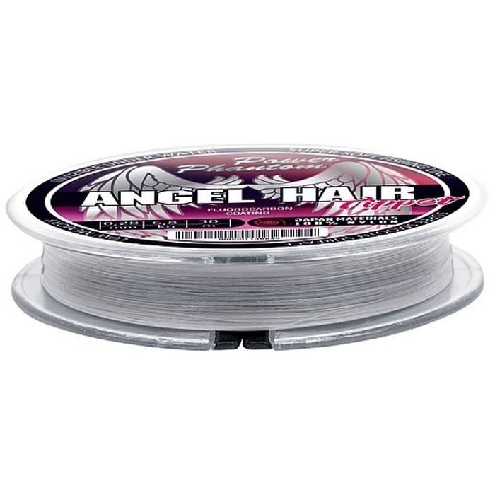 Леска монофильная Power Phantom Angel Hair  Tippet 30 м 0,28 мм Clear fluorocarbon coating  PPAHTC30028 — крупный план
	                                    1