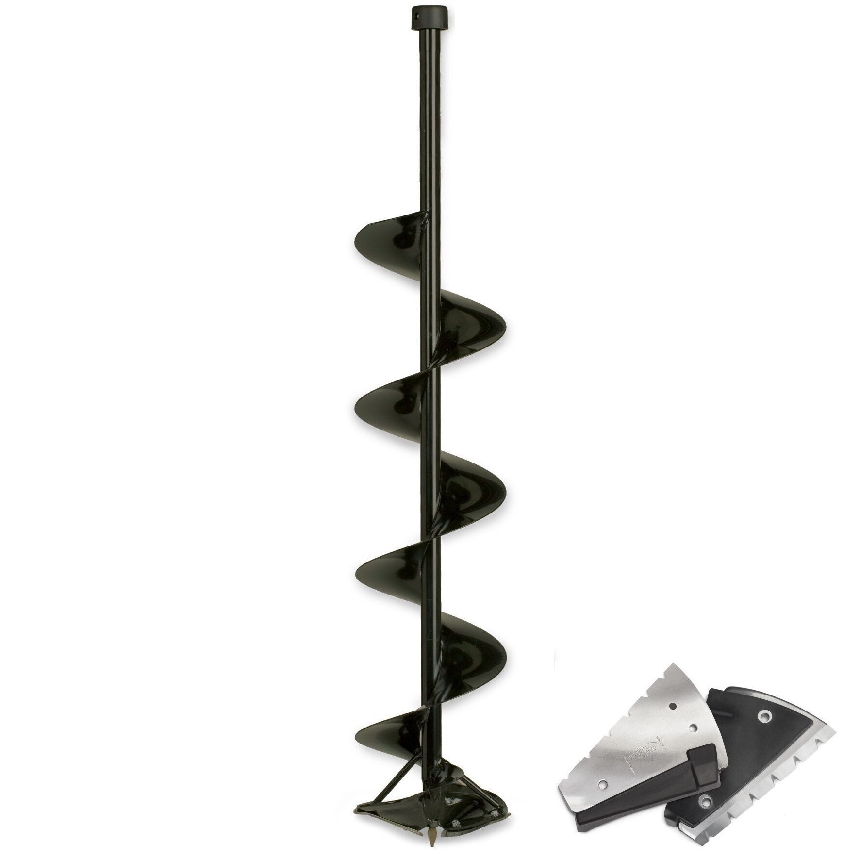 Шнек Strikemaster Lazer 250 мм  Cо сферическими ножами EZ Cut  ICE-MM0149 — характеристики,  особенности конструкции