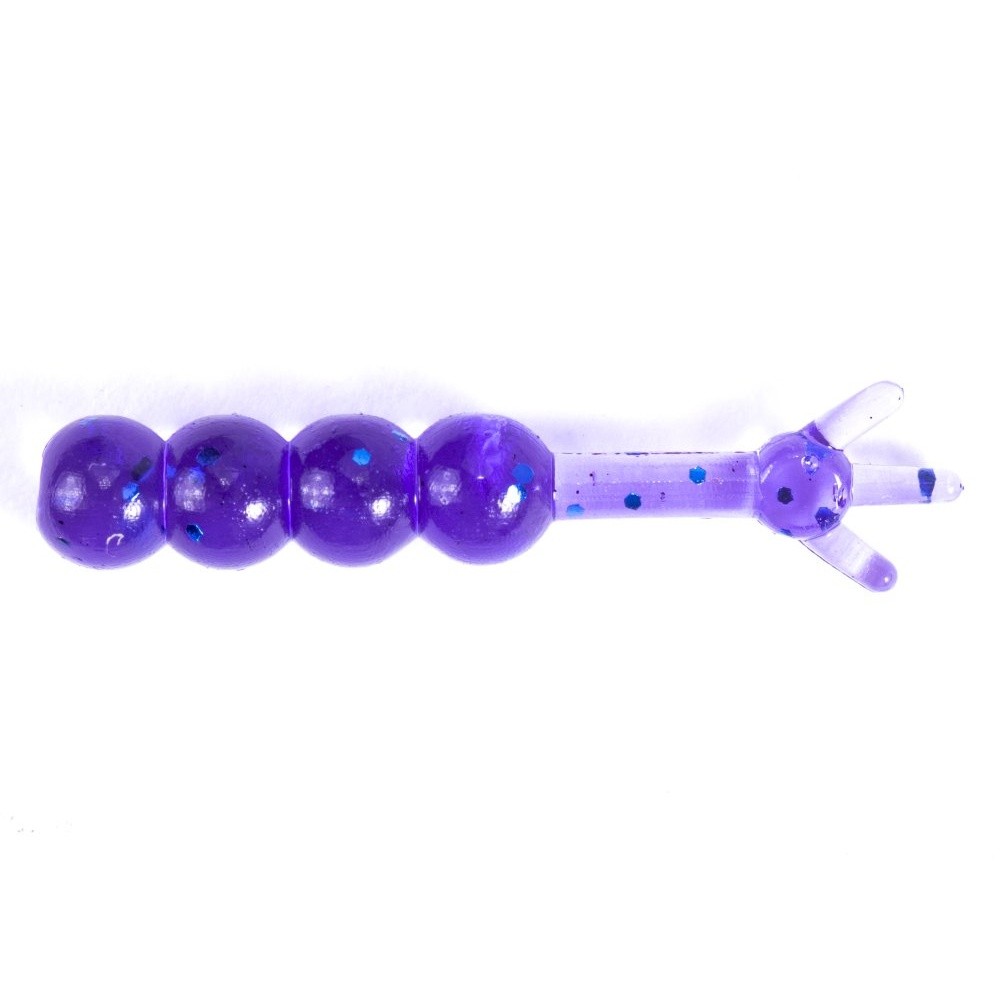 Силиконовая приманка Lucky John Chicken Leg 1.0in 20 мм 20 шт S66 Pro Series  140224-S66 — крупный план
	                                    1