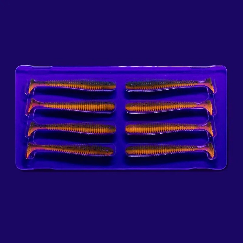 Силиконовая приманка CF Company Vibro Worm 2.5 63 мм 8 шт 5d   81-65-5d-6 — крупный план
	                                    1