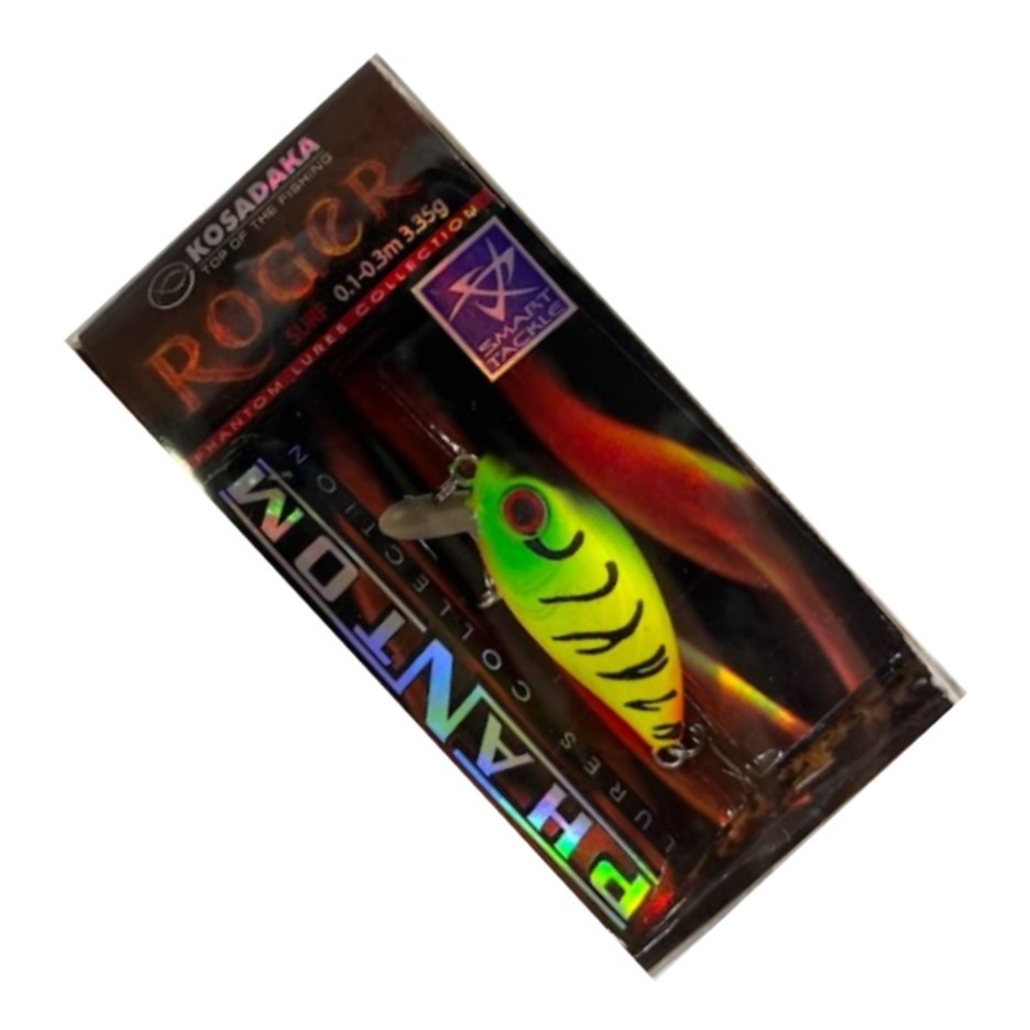 Воблер Kosadaka Roger Surf 36F TT 3,35 гр   RgrSF36F-TT — крупный план
	                                    2