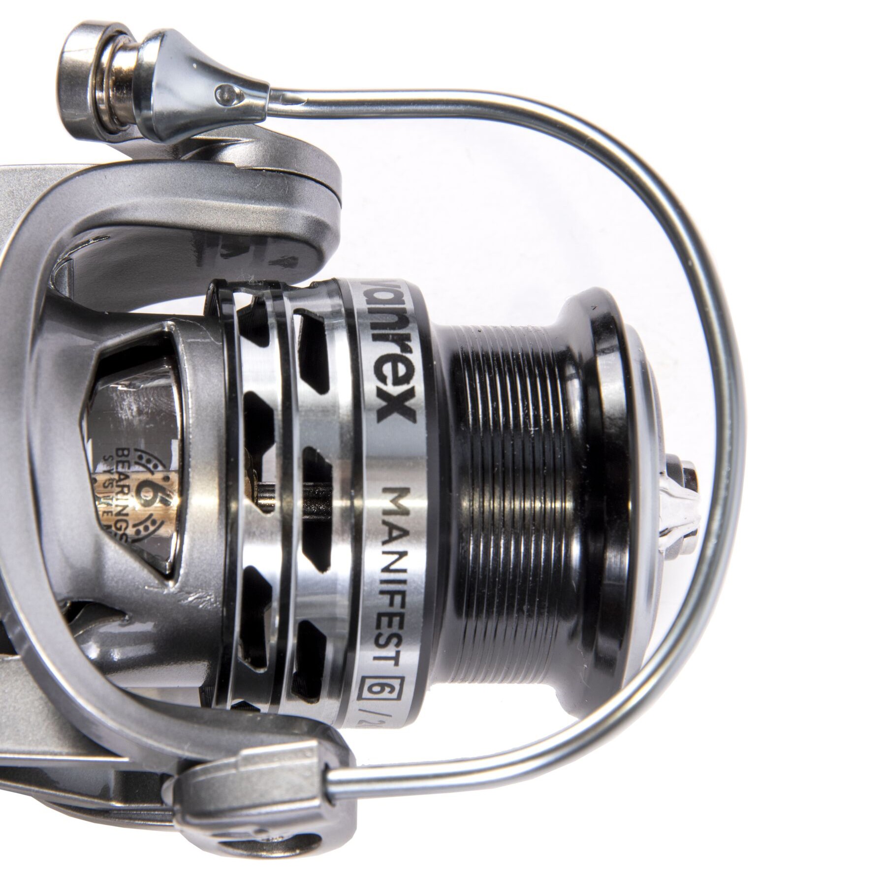 Катушка Lucky John Vanrex Manifest 6 4000FD    LJ800-40FD — крупный план
	                                    6