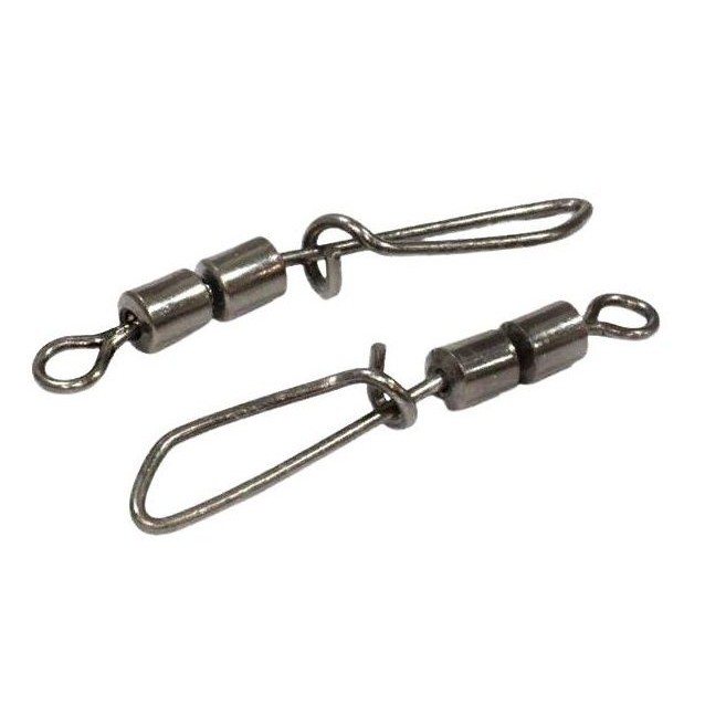 Вертлюг с застежкой Kosadaka С двойным высокоскоростным вертлюгом №4 2 шт    3250BN-4 — крупный план
	                                    1