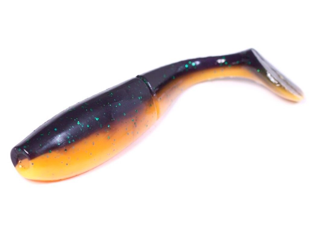 Силиконовая приманка Lucky John Zander Paddle Tail 5.5in 140 мм 3 шт Z07 3D Series  140431-Z07 — крупный план
	                                    1