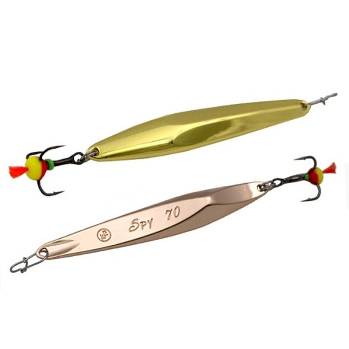 Зимняя Блесна ECOPRO Spy 15 гр 70 мм G/C   EPVJSP70GC — характеристики,  особенности конструкции