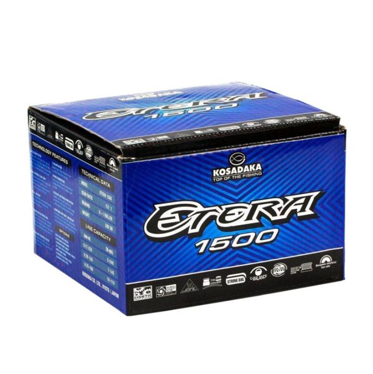 Катушка Kosadaka Etera 1500  16  ETR1500 — крупный план
	                                    3