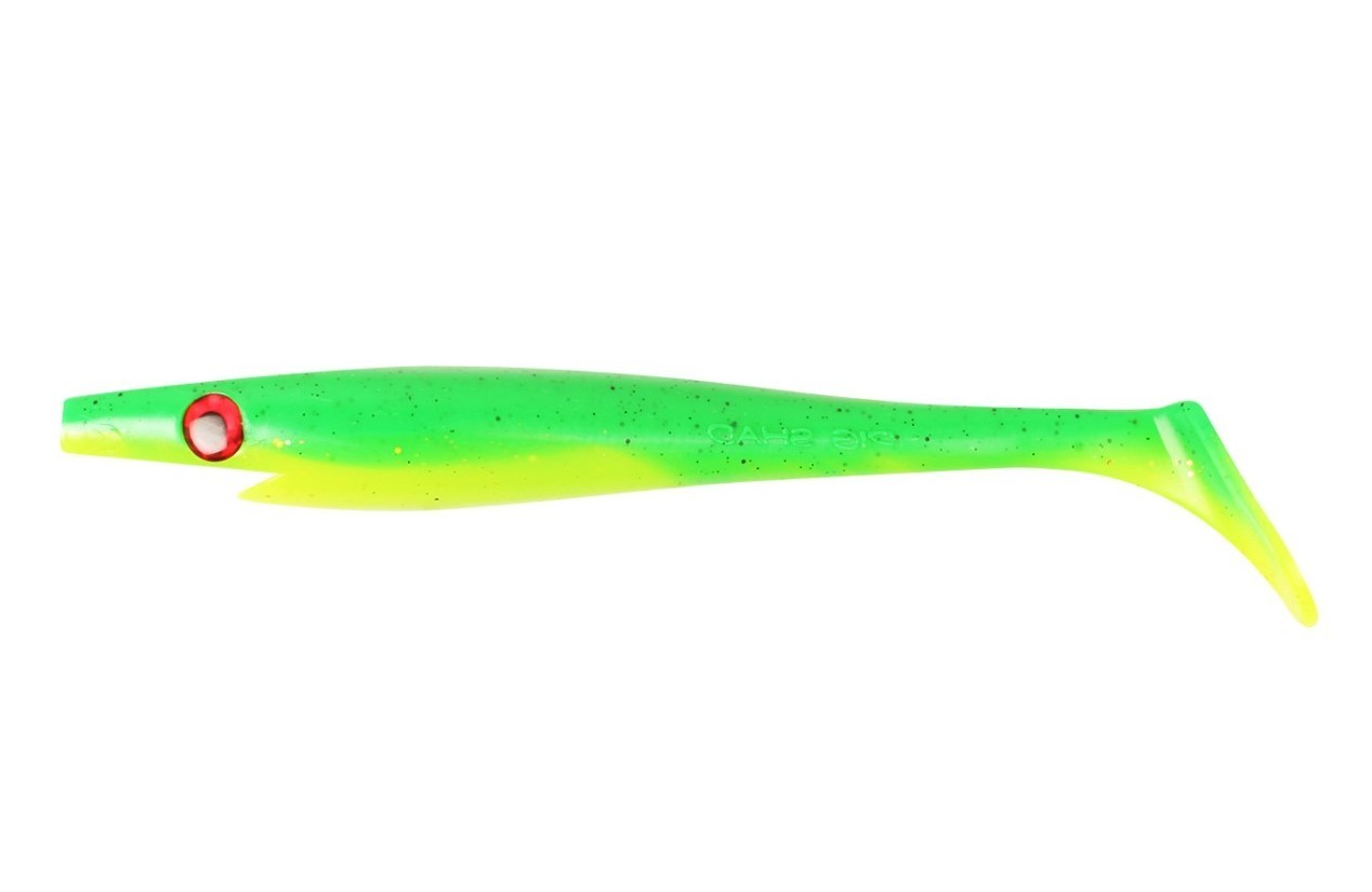 Силиконовая приманка Strike Pro Pig Shad 172A 230 мм 1 шт Firetiger   SP-172A#102 — характеристики,
	                                    особенности конструкции