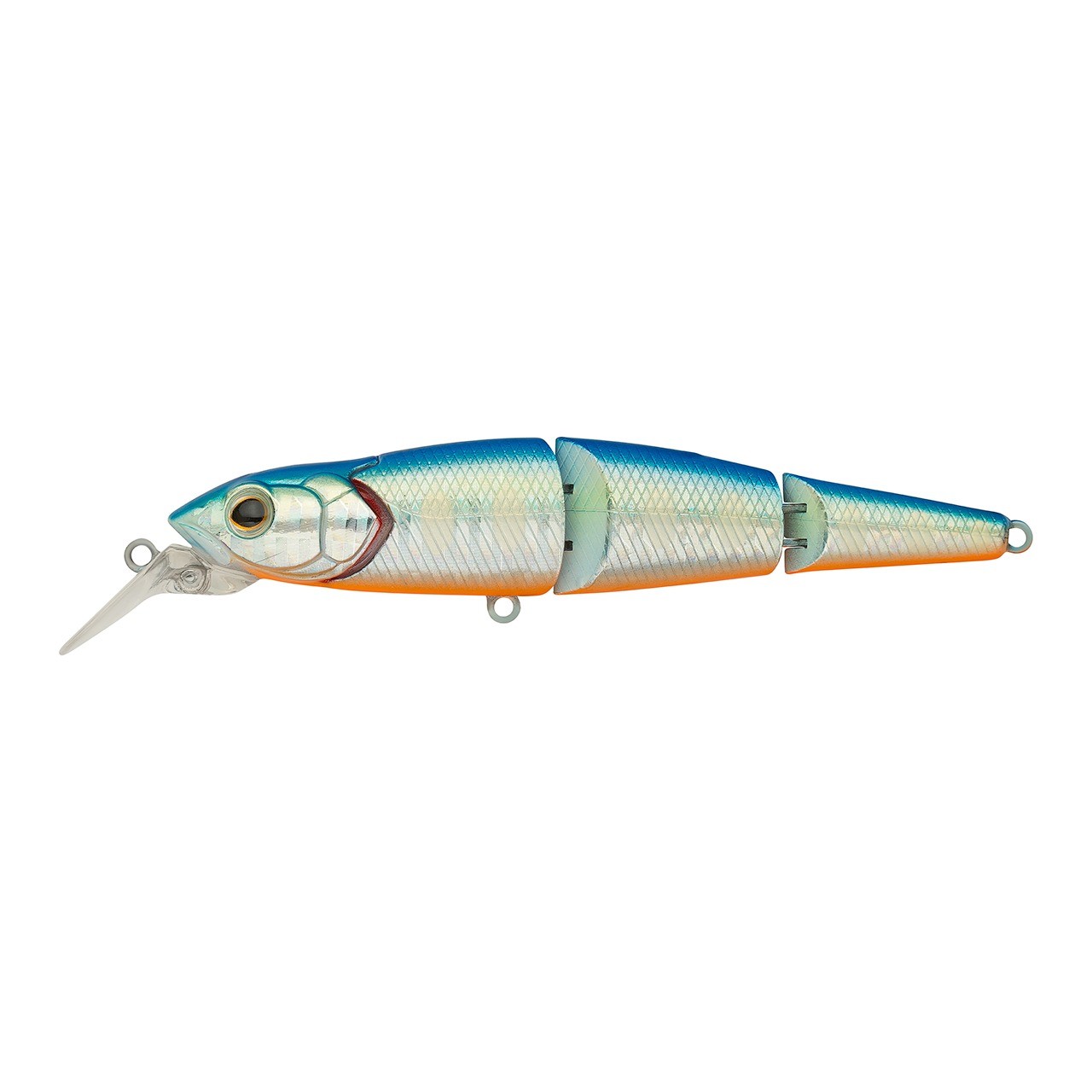 Воблер Strike Pro Flying Fish Joint 110 A150-713 UV Blue Silver OB 19,5 гр   EG-079J#A150-713 — характеристики,  особенности конструкции