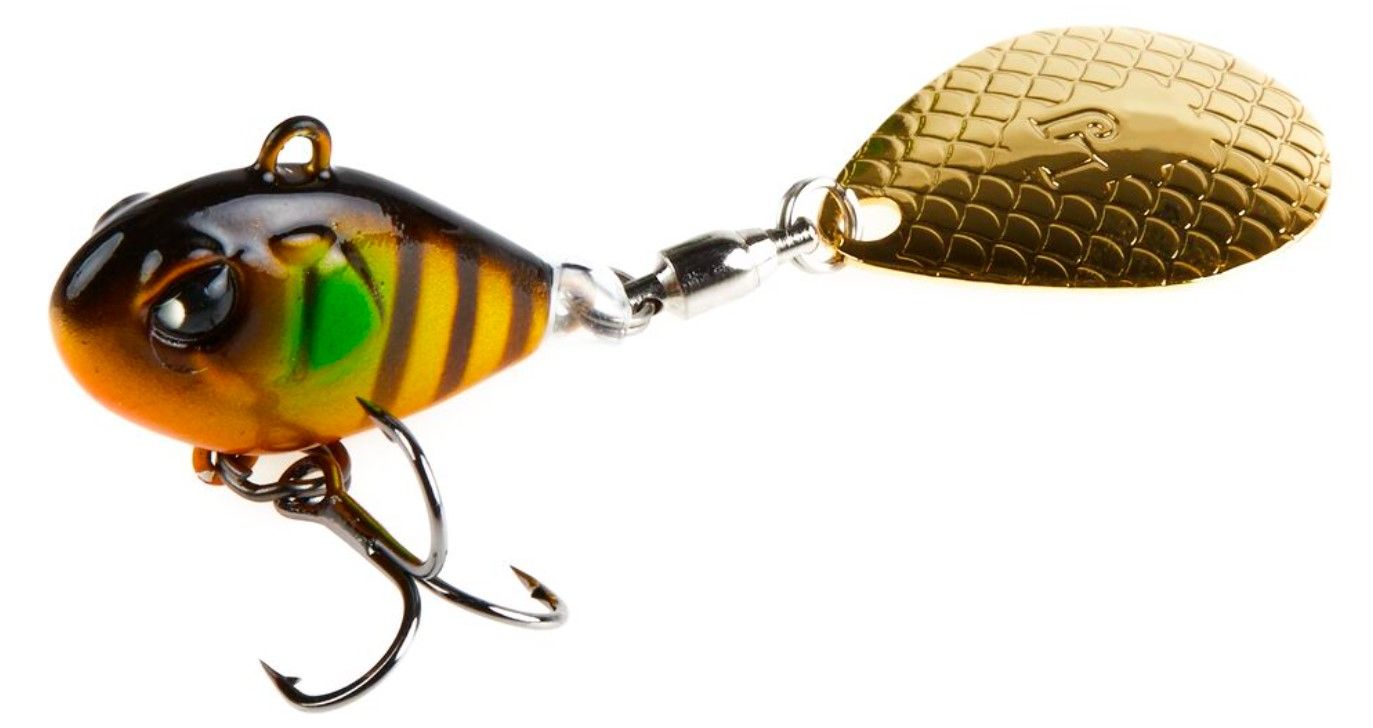 Тейл-спиннер Lucky John Basara Tail Spin 8 гр 55 мм 004   LJBTS08-004 — крупный план
	                                    1