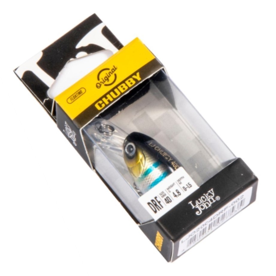 Воблер Lucky John Chubby DR 40F 002 3,8 гр Original  LJO2004DRF-002 — крупный план
	                                    2