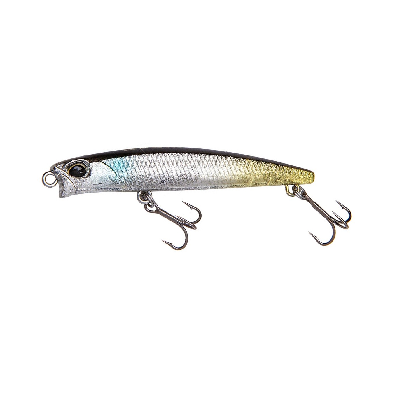 Воблер DUO Tetra Works Toto Slim Lipless 50S CCC0458 LG Metalic 2,5 гр   DUO-69664 — характеристики,  особенности конструкции