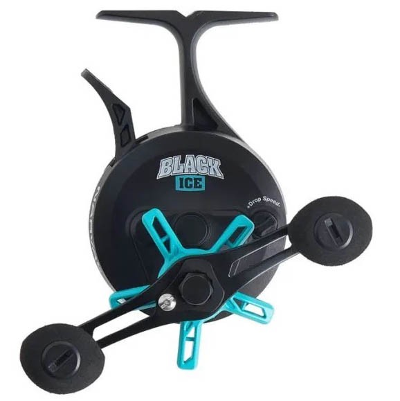 Катушка Narval Frost Black Ice Turquoise 2,5:1  NFEBIL2.5:1T — крупный план
	                                    4