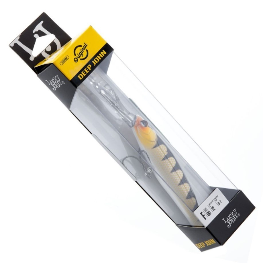 Воблер Lucky John Deep John 90F 005 12 гр Original  LJO0109F-005 — крупный план
	                                    2