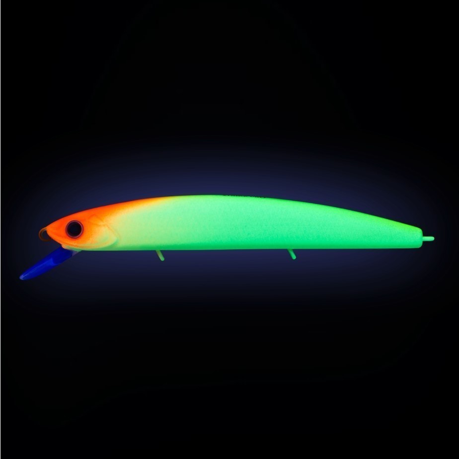 Воблер Strike Pro Montero 110SP A116L Fluo Clown 13,6 гр   EG-190C-SP#A116L — крупный план
	                                    1