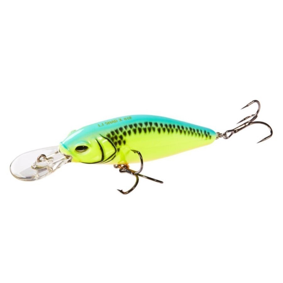 Воблер Lucky John Shad-X 80F DR 012 14 гр Original  LJO0308FDR-012 — крупный план
	                                    1