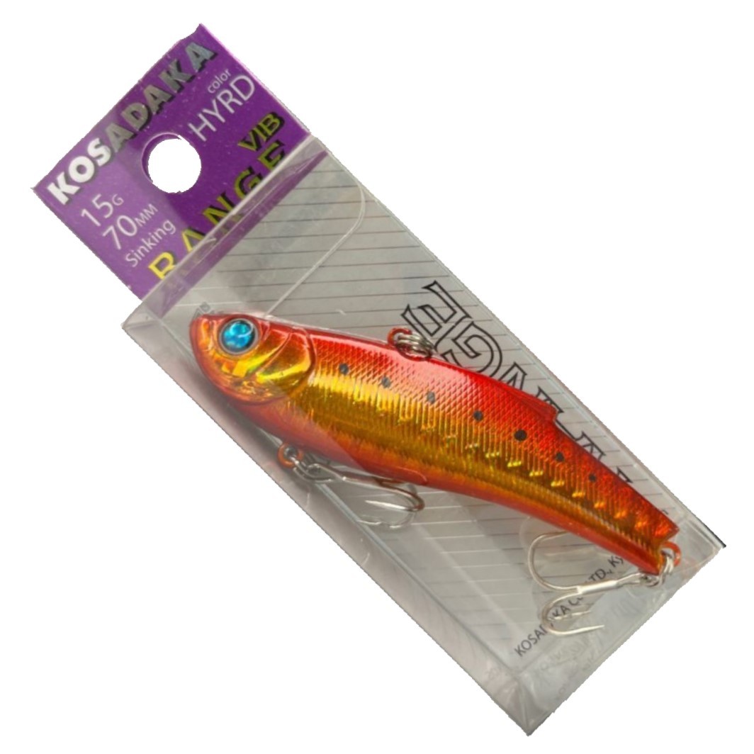 Воблер Kosadaka Range 70S HYRD 15 гр   RNG70s-HYRD — крупный план
	                                    2