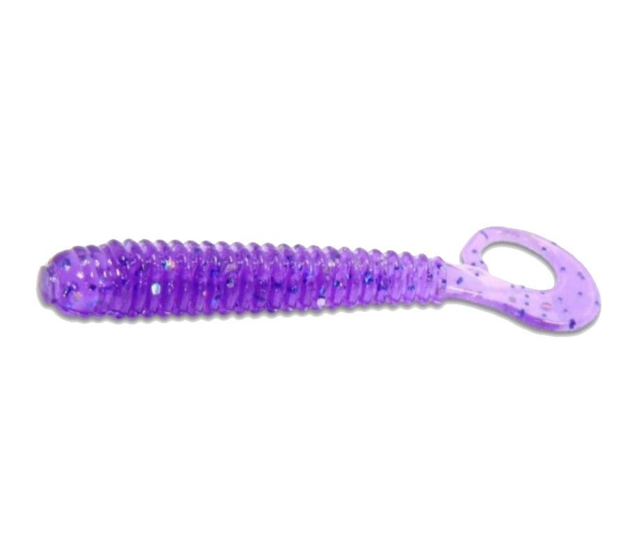 Силиконовая приманка Reins G-Tail Saturn 4 105 мм 12 шт 567-Lilac Silver & Bluer Flake   GTS4-567 — характеристики,
	                                    особенности конструкции