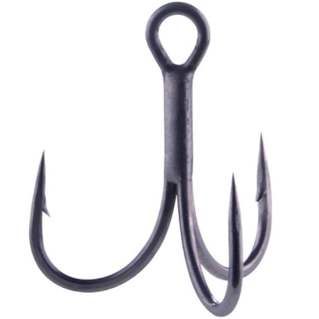 Крючок Тройной BKK Fangs 62-UA №8 8 шт    A-ET-6214 — характеристики,  особенности конструкции