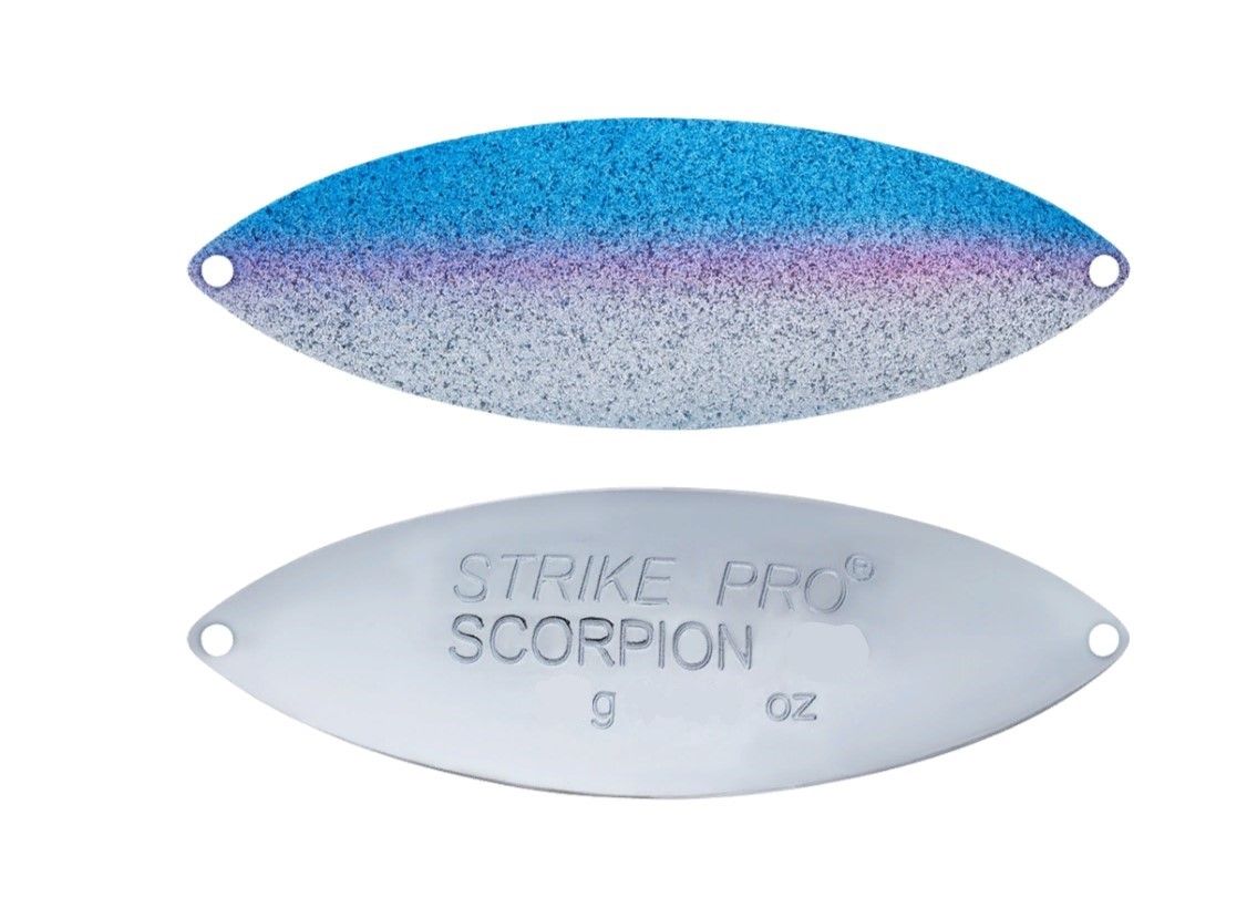 Колеблющаяся Блесна Strike Pro Scorpion Treble 70H 28 гр 70 мм A195-CP   ST-08B2#A195-CP — характеристики,  особенности конструкции