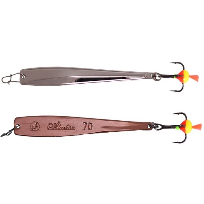 Зимняя Блесна ECOPRO Alaskan 11 гр 70 мм S/C   EPVJAT70SC — характеристики,  особенности конструкции