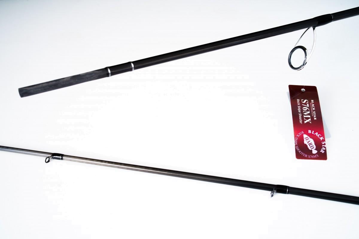 Спиннинг Xesta Black Star Hard S76MX 228 см 3 - 25 гр  Rock Snipe Shooter  XBSH-S76MX — крупный план
	                                    2