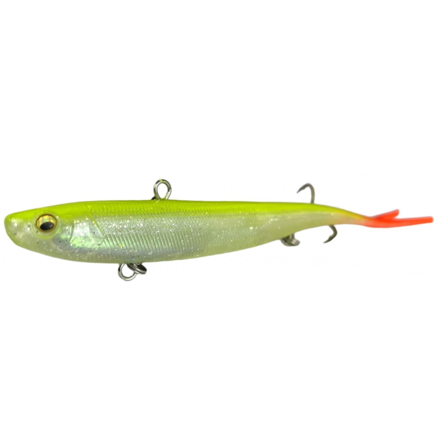 Баланслаг Jig It Whale Tail  150 F13 Shiny lime 39 гр 150 мм   JIWT-15039-F13 — характеристики,  особенности конструкции