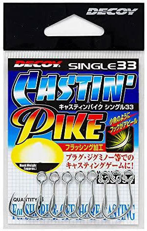 Крючок Одинарный Decoy Single 33 №4 10 шт    SINGLE 33 #4 — крупный план
	                                    1