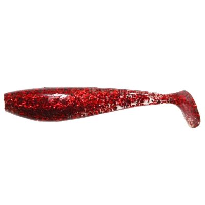 Силиконовая приманка Fox Rage Zander Pro Shad 14 140 мм 1 шт Red Glitters   NSL586 — характеристики,  особенности конструкции