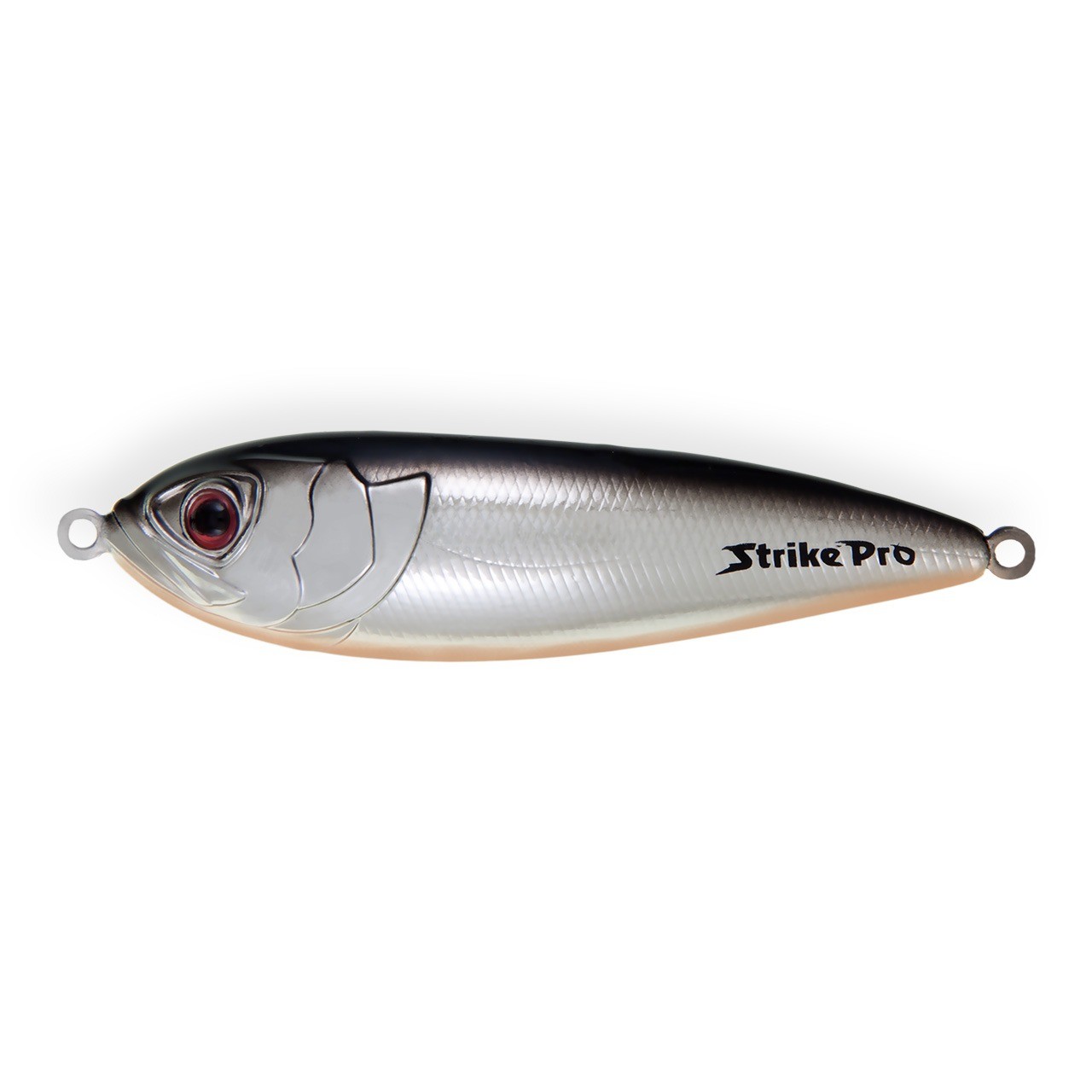Колеблющаяся Блесна Strike Pro Killer Profy 75 13 гр 75 мм A70-713 Black Silver OB   PST-02#A70-713/A70-713 — характеристики,  особенности конструкции