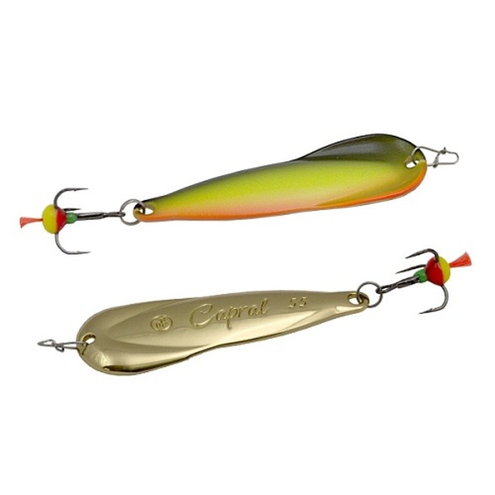 Зимняя Блесна ECOPRO Capral 10 гр 55 мм FRG   EPVJCL55FRG — характеристики,  особенности конструкции