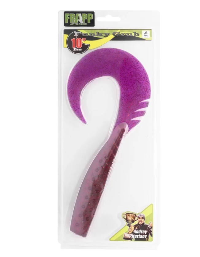 Силиконовая приманка Frapp Funky Grub 10 254 мм 1 шт 22 — крупный план
	                                    1