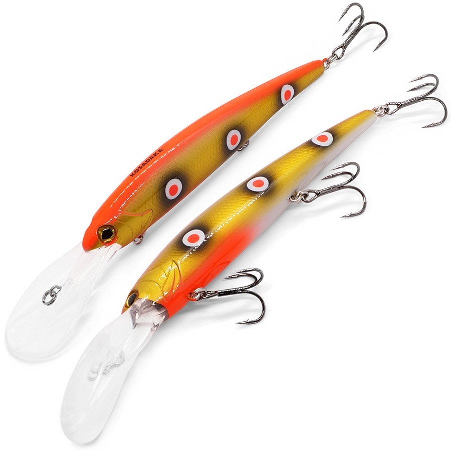 Воблер Kosadaka Bandit Deep XL 120F D87 21 гр   BandXL120D-D87 — крупный план
	                                    1