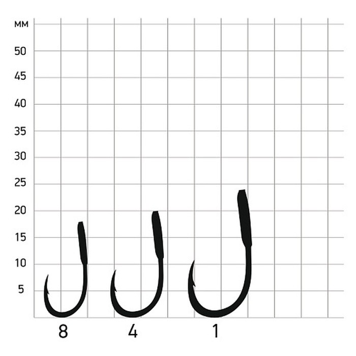 Крючок Ассист Saikyo STMA Win Micro Assist №1 2 шт G   STMA-1-2 — крупный план
	                                    1