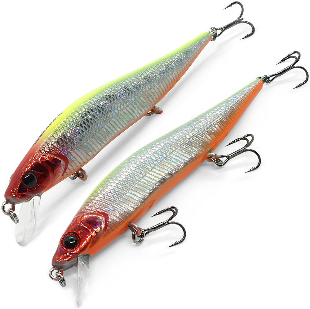 Воблер Kosadaka Vision Minnow XS 98SP LME 9 гр   VismXs98SP-LME — крупный план
	                                    1